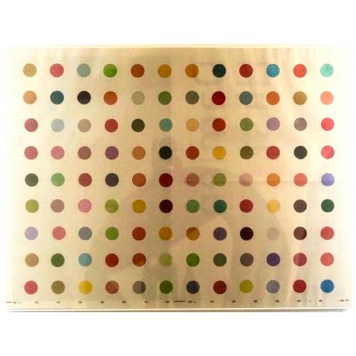 2000s Original Newprint of "Observer/Spot painting" by Damien Hirst