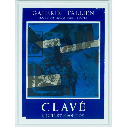 1973 Original Poster "Galerie Tallien Poster" by Antoni Clave
