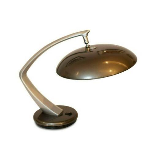 1970s Icon of Space Age Boomerang Desk Lamp by Fase