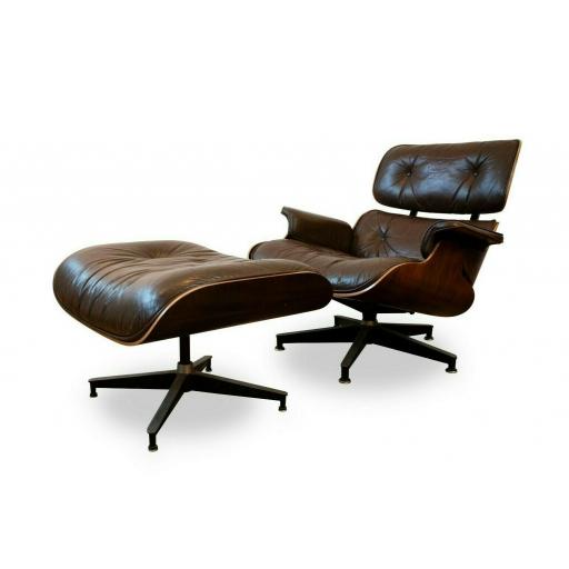 1970s Charles and Ray Eames '670' Lounge Chair with Ottoman for Herman Miller-SOLD