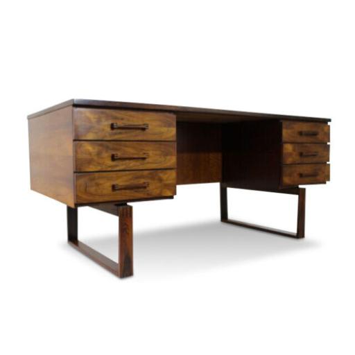 Vintage Danish Rosewood Desk, 1960's - SOLD