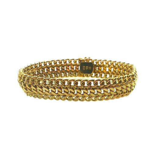 18ct Gold Woven Bracelet