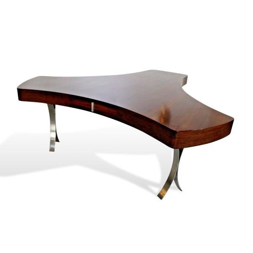 Mid-Century Rosewood Three-Sided Desk-SOLD