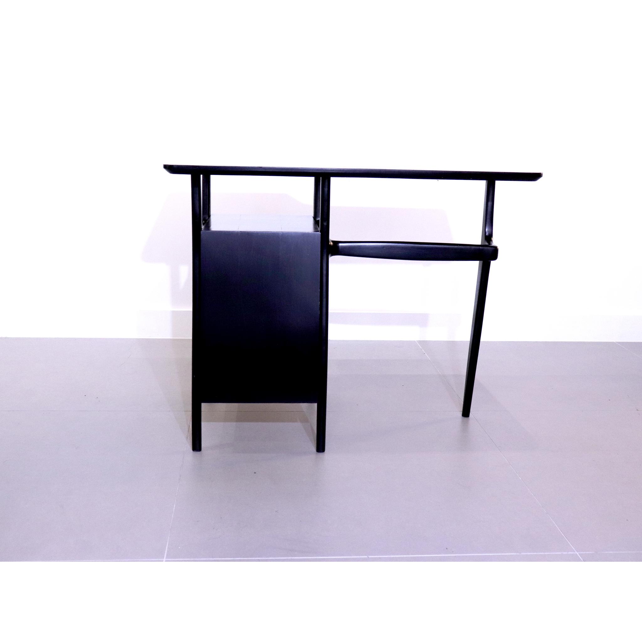 Vintage Italian writing desk, 1950's