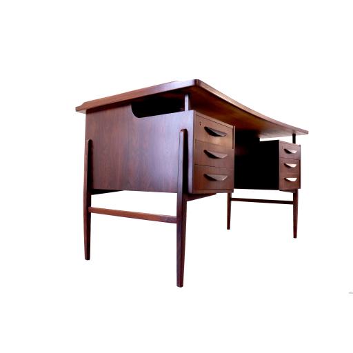 Mid 20th Century Rosewood Desk Danish, 1960s - SOLD