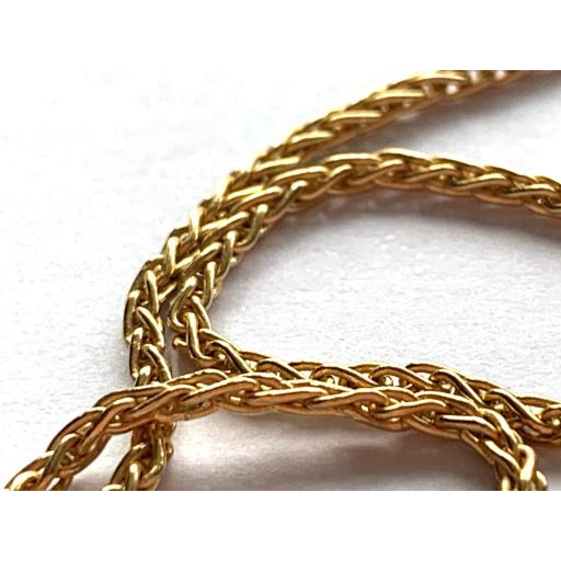 18ct Gold Chain Open weave  9..jpg