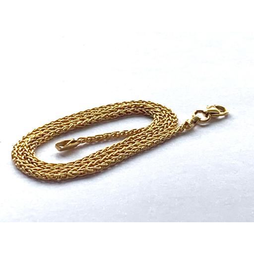18ct Gold Chain Open weave  5..jpg