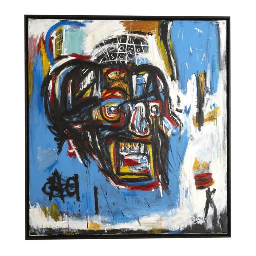 After Basquiat 'Untitled Skull' - David Henty