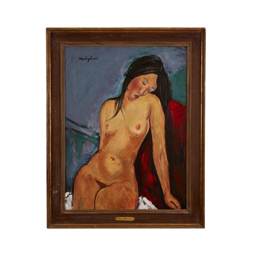 After Modigliani 'Nude' - David Henty