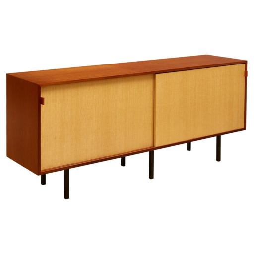1950s Florence Knoll Seagrass Sideboard Credenza Mod. 116 Knoll International