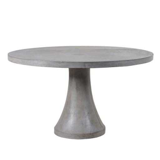 Stone Grey Concrete Dining Table
