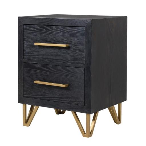 Bowen Two Drawer Bedside Table
