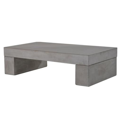 Milano Grey Concrete Coffee Table