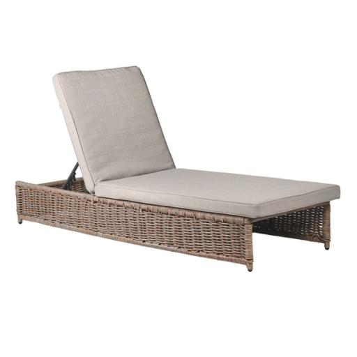 Jase Outdoor Lounger With Cushion