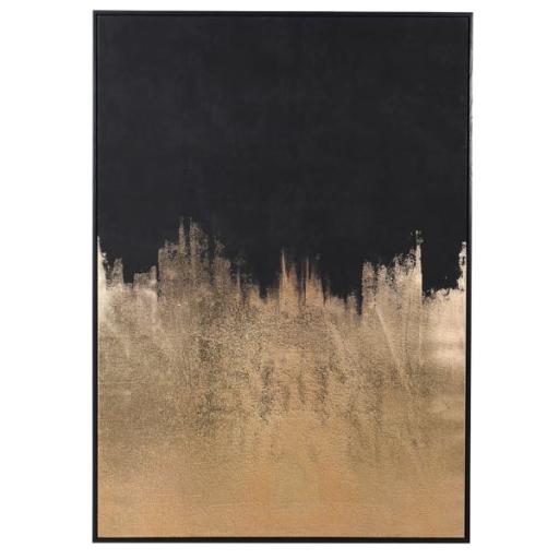 Gold Abstract Canvas