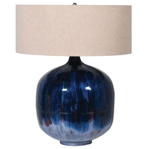 Lapas Enamel Table Lamp With Shade