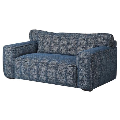 Alisson Blue 2 Seater Sofa