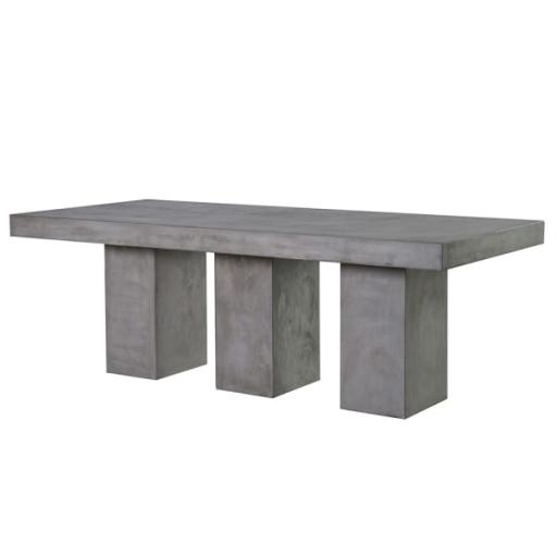 Architectural Concrete Contemporary Dining Table