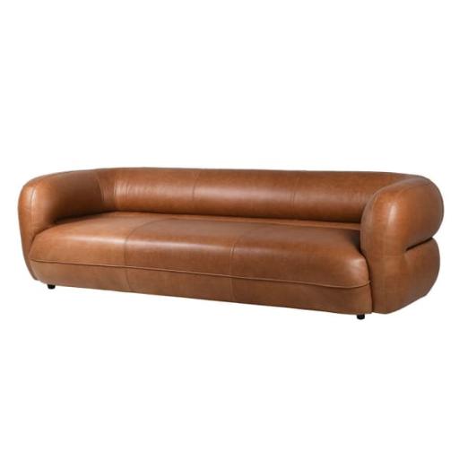 Faux Leather  Three Seater  Sofa