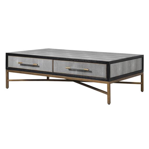 Leo Shagreen Coffee Table