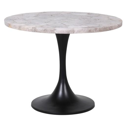 Quartz Marble Side Table