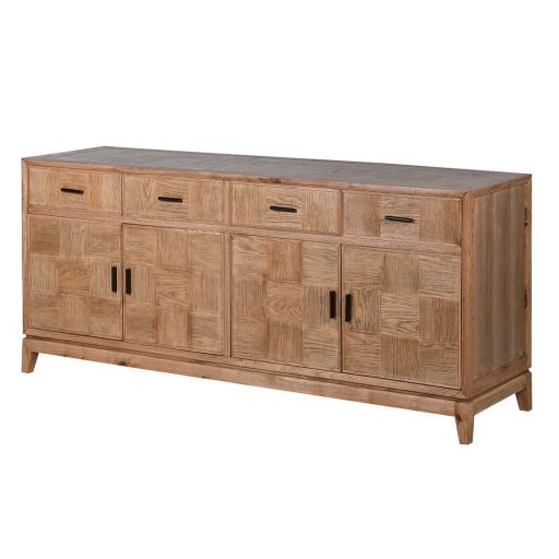 Square Four Door Sideboard