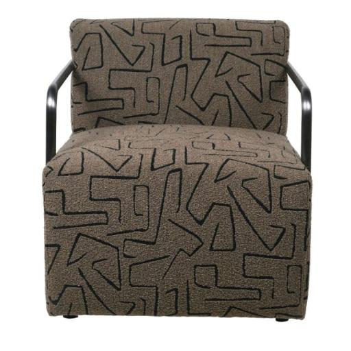 Printed Accent Chair