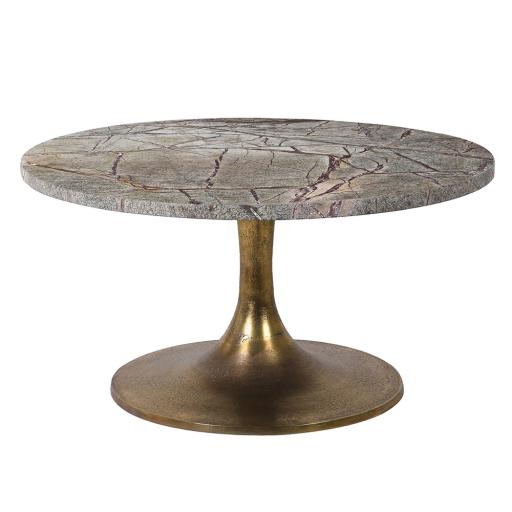 Green Forest Marble Side Table